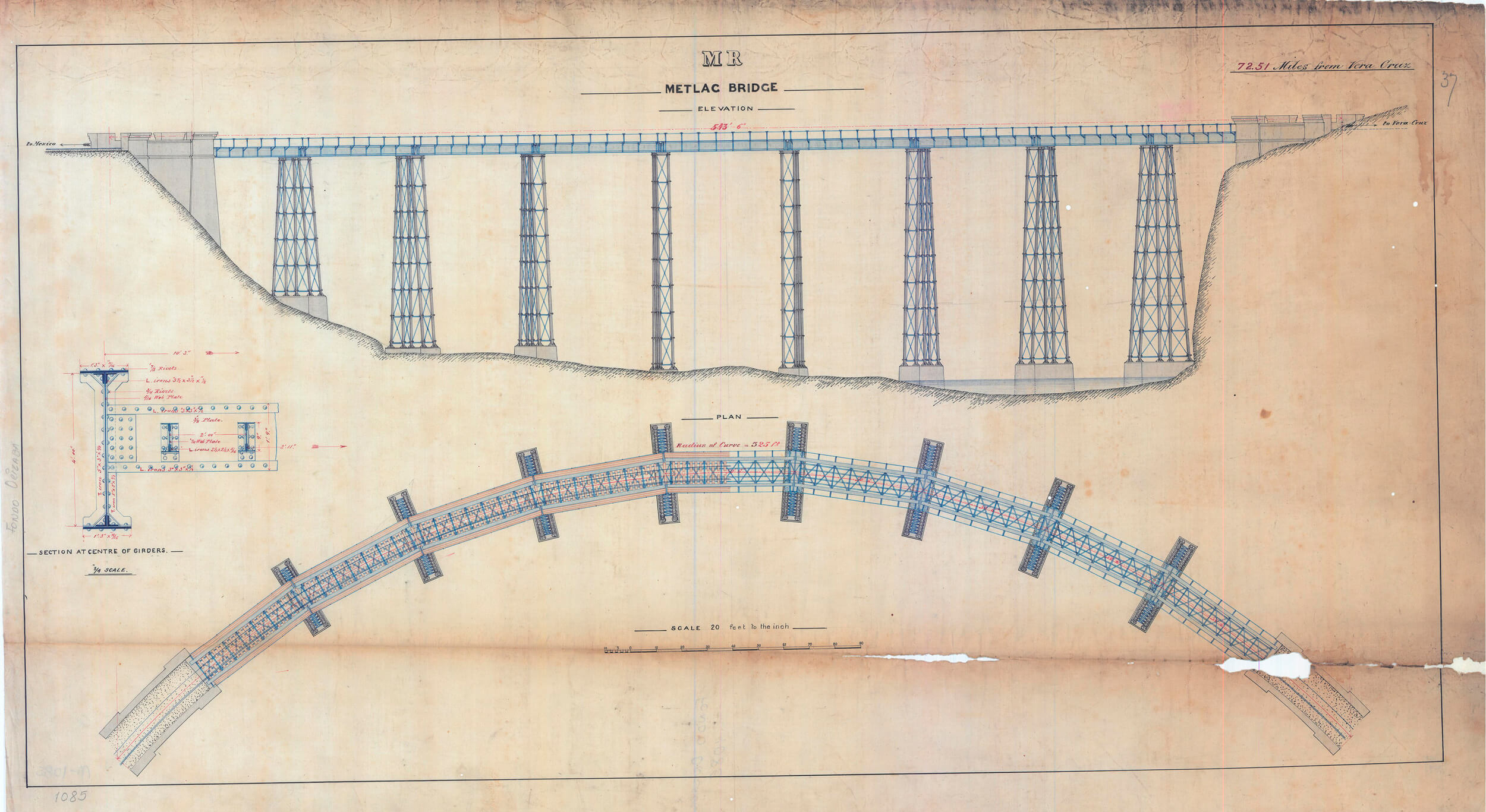 Los Puentes Del Metlac Planos Ferro Exposiciones