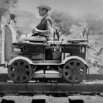 Los mayordomos que tenían asignados autoarmones para su cuadrilla, lo manejaban personalmente sujetándose en todo a la reglamentación especial para el manejo de esos vehículos Ca. 1955